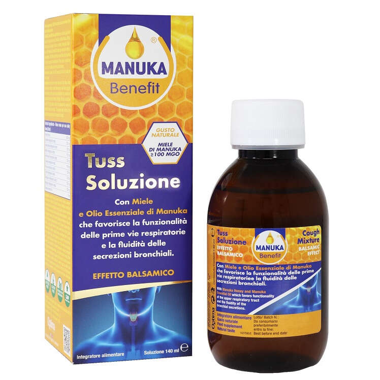 Manuka benefit - Tuss soluzione 140 ml