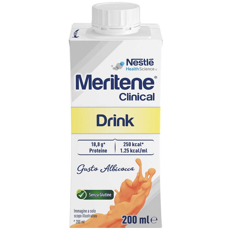 Meritene - Clinical drink albicocca 200 ml