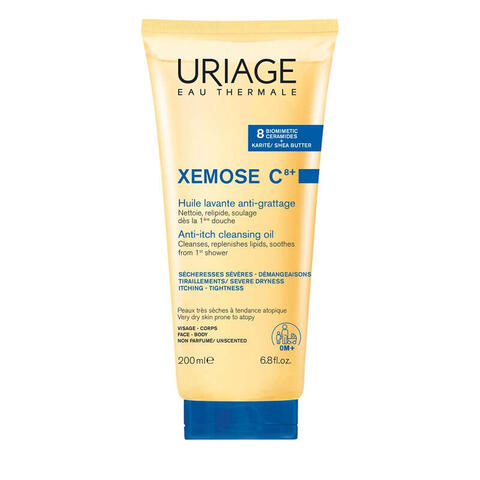 Uriage - Xemose c8+ olio detergente 200 ml