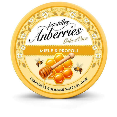 Miele & propoli - Anberries miele&propoli caramelle gommose 50 g