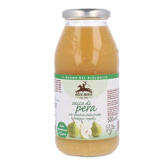 Alce nero - Succo 100% pera bio 500 ml