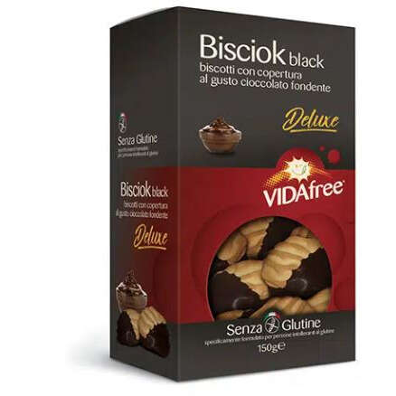 Unifarmed - Bisciok black cioccolato fondente vidafree biscotti senza glutine 150 g