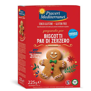 Piaceri mediterraneipreparato per biscotti pan di zenzero - Piaceri medit preparato biscotti pan di zenzero 225 g
