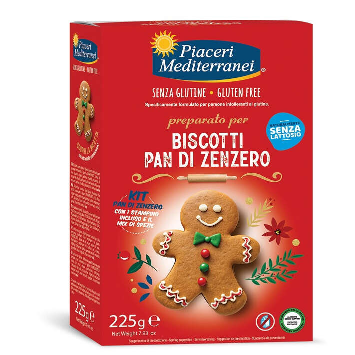 Piaceri mediterraneipreparato per biscotti pan di zenzero - Piaceri medit preparato biscotti pan di zenzero 225 g