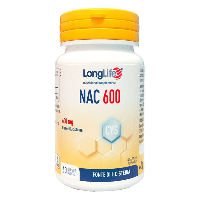 Longlife - Nac 600mg 60 capsule