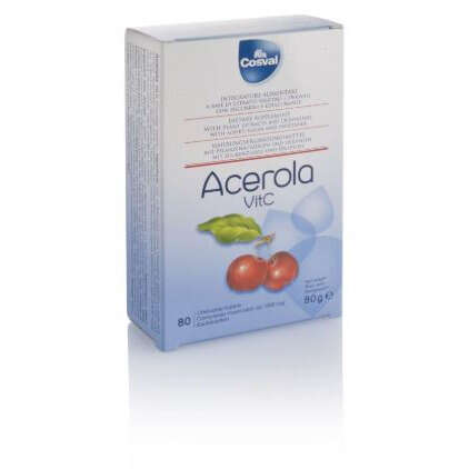 Cosval - Acerola vitamina c 80 tavolette