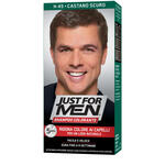 Just for men - Shampoo colorante h45 castano scuro attivatore chiaro 38,5 ml + base colore 27,5 ml