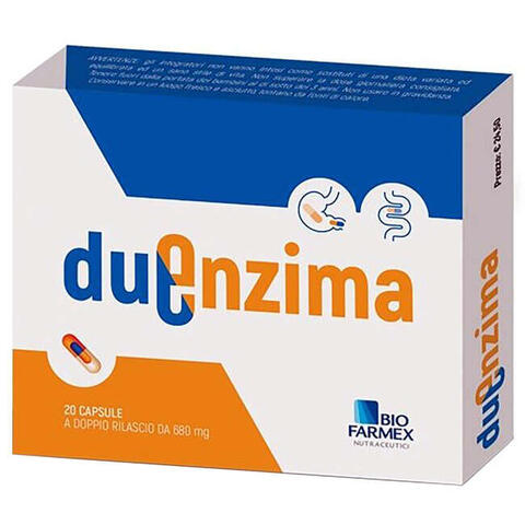 Biofarmex - Duenzima 20 capsule da 680 mg