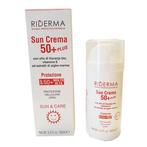 Riderma  sun crema 50+ plus - Riderma sun crema 50+ plus 100 ml
