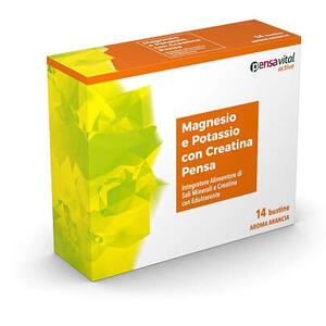 Pensa pharma - Magnesio e potassio con creatina arancia pensa 14 bustine