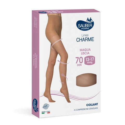 Sauber - Charme collant 70 denari ml medio 4