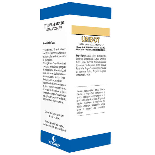 Biogroup - Urigot 50 ml soluzione idroalcolica