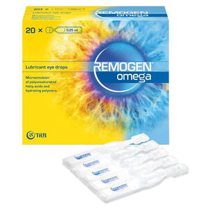 Remogen omega - Gocce oculari lubrificanti 20 monodose da 0,25 ml