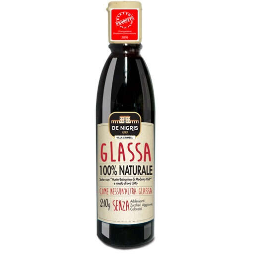 Glassa 100% naturale con aceto balsamico di modena igp