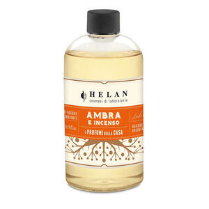 Helan - I profumi della casa ambra e incenso ricarica bastoncini aromatici 500ml