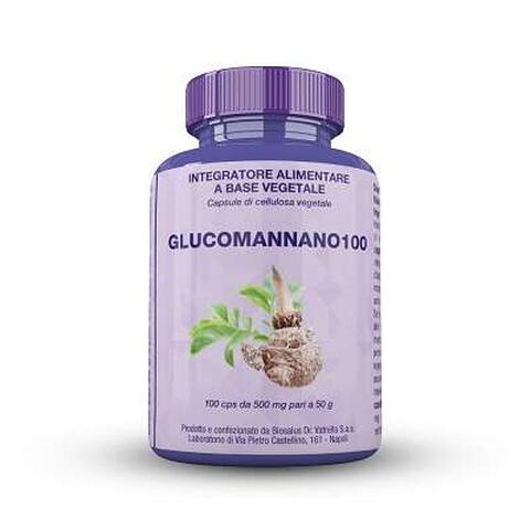 Glucomannano100 - 100 capsule 50 grammi