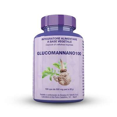 Glucomannano100 - 100 capsule 50 grammi