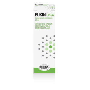 Omega pharma - Eukin spray nasale predosato per irrigazioni nasali 30 ml