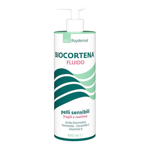 Roydermal - Biocortena fluido pelli sensibili 400 ml