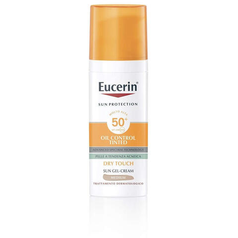 Eucerin - Sun oil control tinted cream spf50+ 50 ml