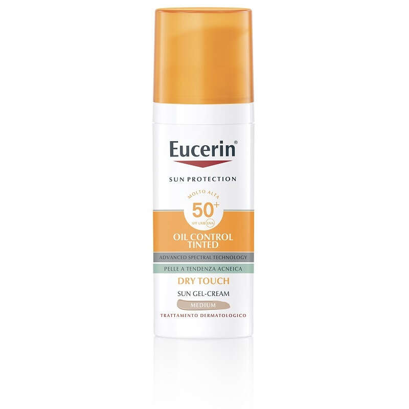 Eucerin - Sun oil control tinted cream spf50+ 50 ml