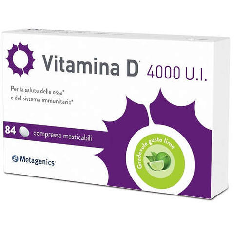 Metagenics - Vitamina d 4000ui 84 compresse