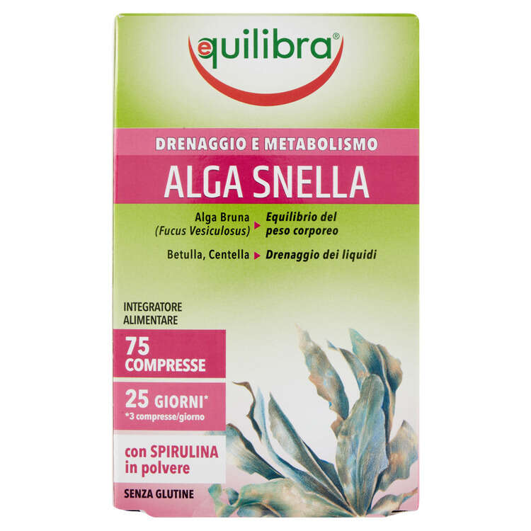Equilibra - Alga snella 75 compresse
