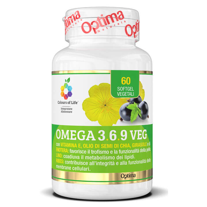 Colours of life - Omega 3-6-9 veg 60 soft gel