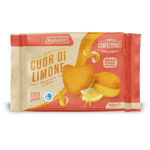 Agluten - Nuovi cuor di limone 4 pezzi da 37,5 g