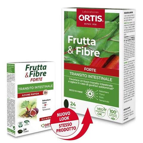 Frutta&fibre - Frutta & fibre forte 24 compresse