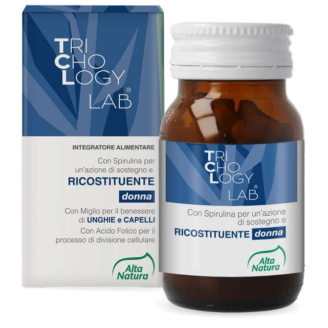 Alta natura - Trichology lab 50 compresse donna anticaduta