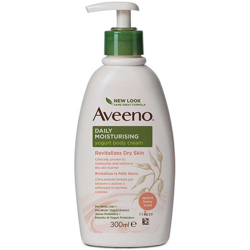 Aveeno - Crema corpo yogurt albicocca&miele 300 ml