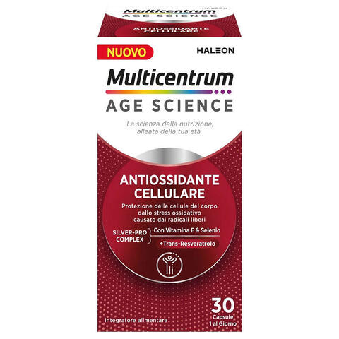 Multicentrum - Age science antiossidante cellulare 30 capsule