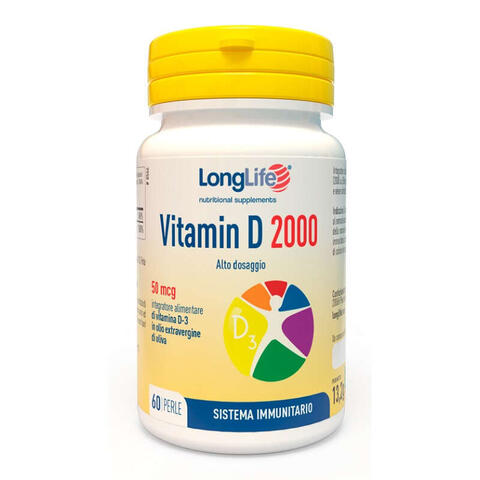 Longlife - Vitamin d 2000 ui 60 perle