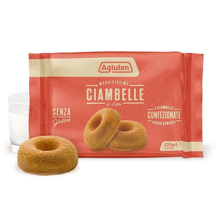 Agluten - Ciambelle 4 pezzi da 55 g