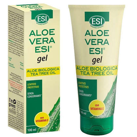 Esi - Aloe vera gel tea tree con vitamina e 100 ml