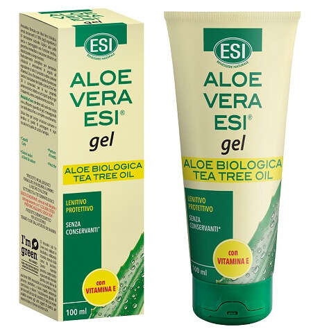 Esi - Aloe vera gel tea tree con vitamina e 100 ml