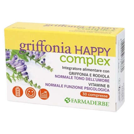 Farmaderbe - Griffonia happy complex 30 compresse