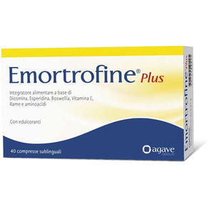 Agave - Emortrofine plus 40 compresse sublinguali