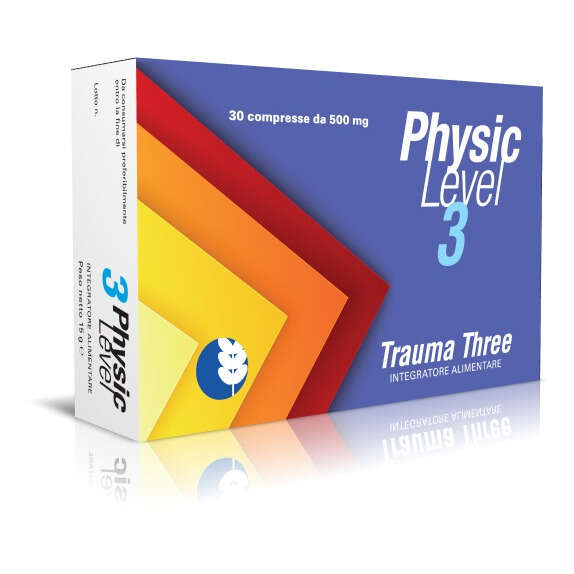 Physic level     3 - Physic level 3 trauma three 30 compresse 500 mg