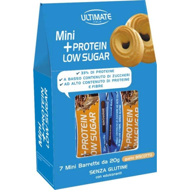+protein low sugar - Ultimate mini  biscotto 7 pezzi da 20 g
