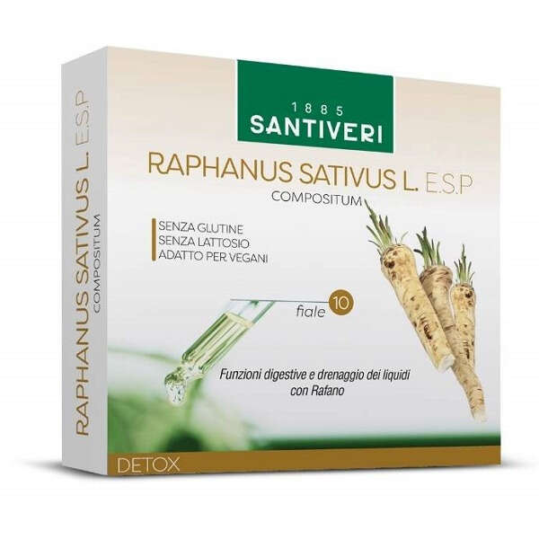 Santiveri - Raphanus sativus l esp 10 fiale da 10 ml