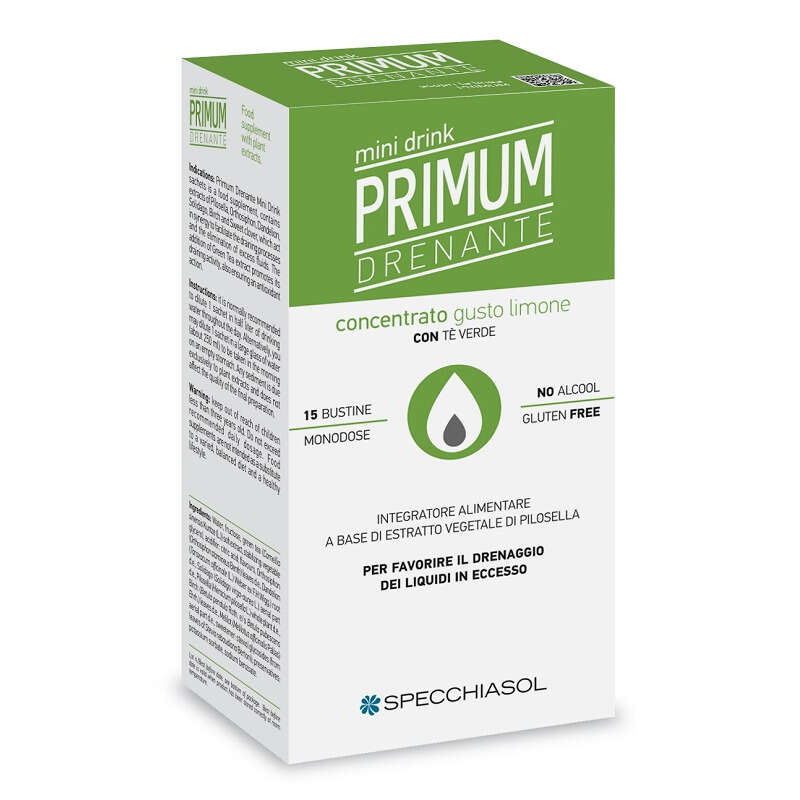 Primum - Drenante minidrink limone 15 stick da 10 ml