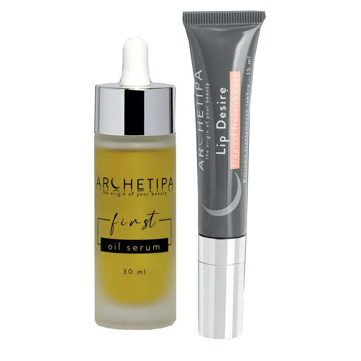 Archetipa - Cofanetto viso & labbra first oil serum 45 ml