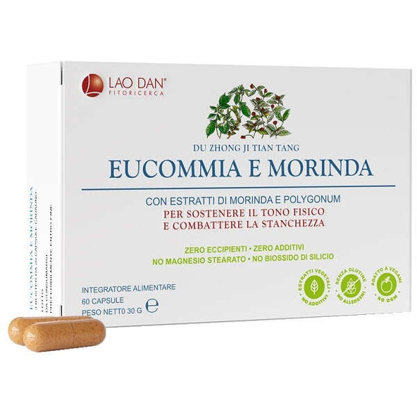 Eucommia e morinda - Eucommia morinda 60 capsule