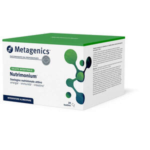 Metagenics - Nutrimonium 28 bustine da 7,3 g senza glutine senza lattosio senza soia