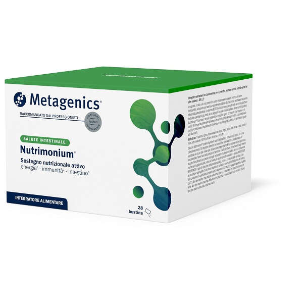 Metagenics - Nutrimonium 28 bustine da 7,3 g senza glutine senza lattosio senza soia