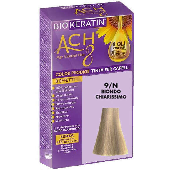 Biokeratin - Ach8 color prodige 9/n biondo chiarissimo