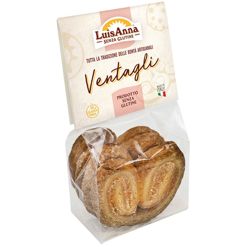 Ventagli di sfoglia - Biscotti sfoglia ventagli 130 g
