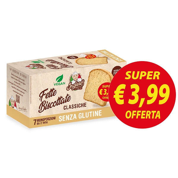 Inglese - Fette biscottate classiche 200 g promo